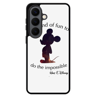Walt Disney Quote 1 Samsung Galaxy S26 Series Case