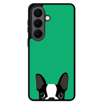 Watching Boston Terrier 2 Samsung Galaxy S26 Series Case