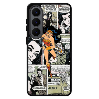 Wonder Woman in Comic Samsung Galaxy S26 Series Case