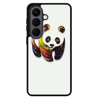 WWF Panda Colour Pattern Samsung Galaxy S26 Series Case