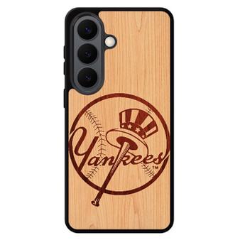 yankees wood Samsung Galaxy S26 Series Case