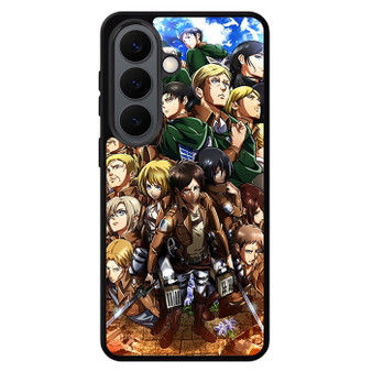 Attack on Titan All Characters Samsung Galaxy S26 Series Case