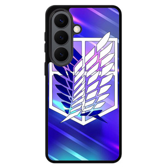 Attack on Titan Survey Corps logo Samsung Galaxy S26 Series Case