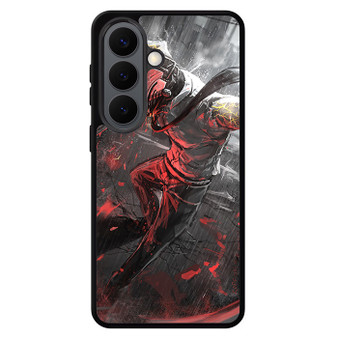 Denji Devil Mode in Rain Samsung Galaxy S26 Series Case