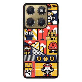 Super mario bross art Motorola Edge 2026 Case