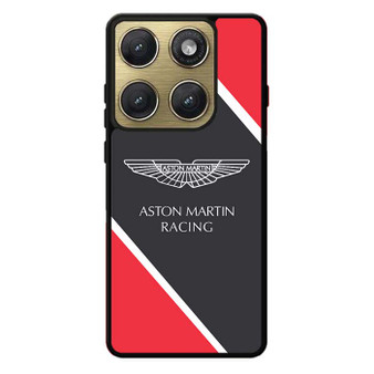 Aston Martin Black Red Motorola Edge 2026 Case