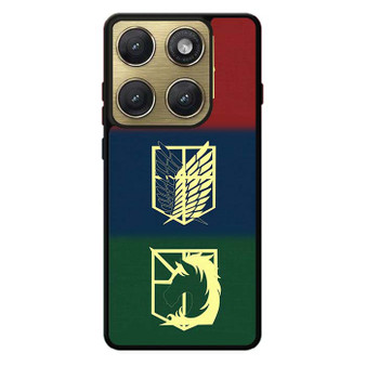 Attack on Titan logos Motorola Edge 2026 Case
