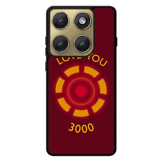 Avengers End Game Ironman Quote I Love You 3000 Motorola Edge 2026 Case