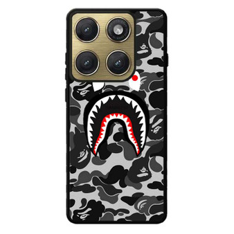 Bape Shark Black Camo Motorola Edge 2026 Case