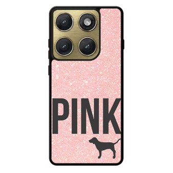Light Glitter Pink Victoria's Secret Motorola Edge 2026 Case