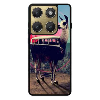 llama retro bus Motorola Edge 2026 Case