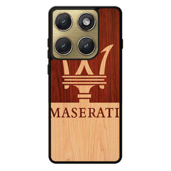 maserati wood Motorola Edge 2026 Case