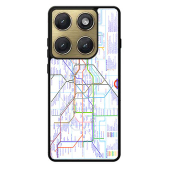 new york map Motorola Edge 2026 Case