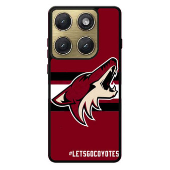 NHL Arizona Coyotes 3 Motorola Edge 2026 Case