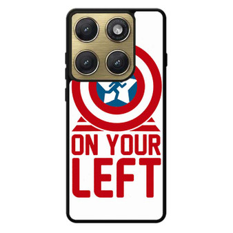 On your left captain america Motorola Edge 2026 Case