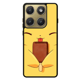 Pokemon Pikachu eating ice stick Motorola Edge 2026 Case