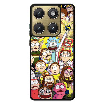 Rick and Morty Collage Motorola Edge 2026 Case
