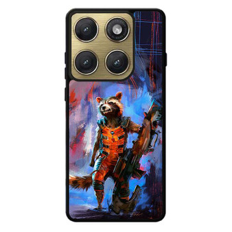 rocket racoon guardians of the galaxy Motorola Edge 2026 Case