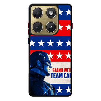 Stand With Captain America Motorola Edge 2026 Case