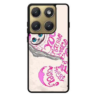The Cheshire Cat Quotes Motorola Edge 2026 Case