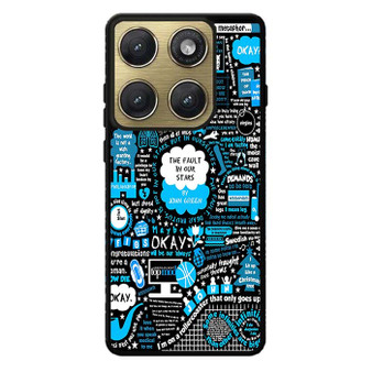 The fault in our stars collage Motorola Edge 2026 Case