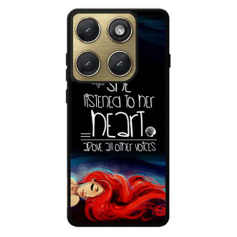 The Little Mermaid Listened Her Heart Motorola Edge 2026 Case