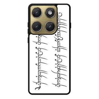The Lord Of the Rings quotes Motorola Edge 2026 Case