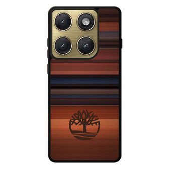 Timberland Wood Colour Motorola Edge 2026 Case