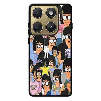 Tina Belcher collage Motorola Edge 2026 Case