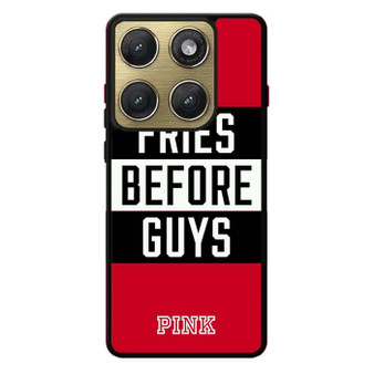 Victoria's Secret Pink Fries Before Guys Motorola Edge 2026 Case