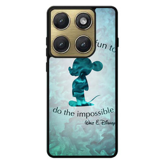 Walt Disney Art Quote Motorola Edge 2026 Case