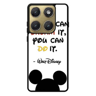 Walt Disney Quote 2 Motorola Edge 2026 Case