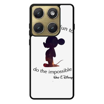 Walt Disney Quote 1 Motorola Edge 2026 Case