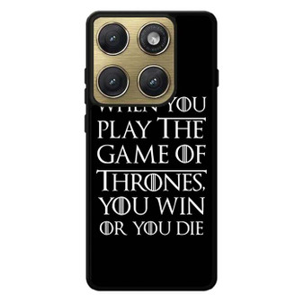 When You Play The Game Of Thrones Motorola Edge 2026 Case