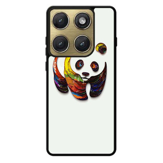 WWF Panda Colour Pattern Motorola Edge 2026 Case