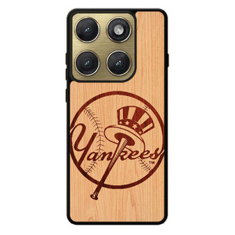 yankees wood Motorola Edge 2026 Case