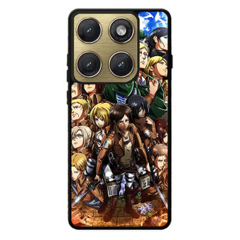 Attack on Titan All Characters Motorola Edge 2026 Case
