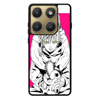 Denji Power and Pochita Motorola Edge 2026 Case