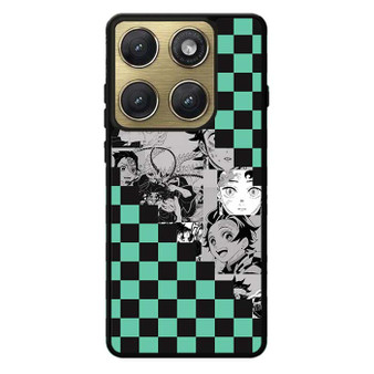Tanjiro Kimetsu No Yaiba Manga Motorola Edge 2026 Case