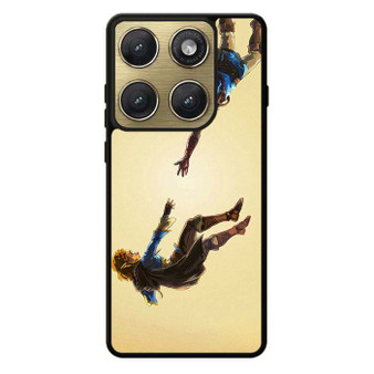 The Legend of Zelda Tears of the Kingdom Link and Zelda Motorola Edge 2026 Case