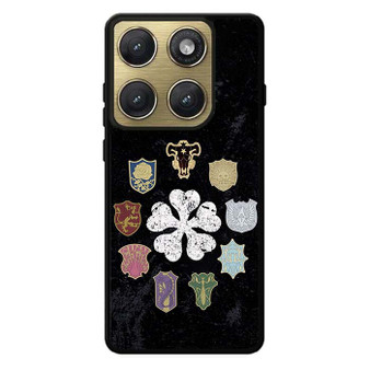 Black Clover Logos Motorola Edge 2026 Case