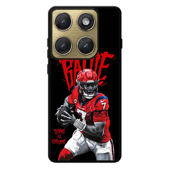 CJ Stroud Battle Red Texans Motorola Edge 2026 Case
