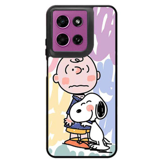 Charlie And Snoopy Hugging Motorola Moto G 2026 Case