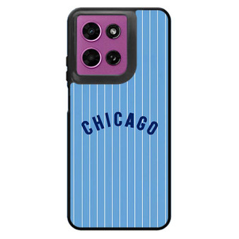 Chicago cubs jersey pattern Motorola Moto G 2026 Case