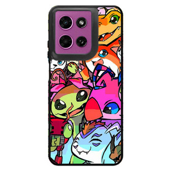 Digimon cute collage Motorola Moto G 2026 Case