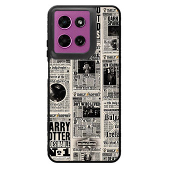 Harry potter daily prophet news Motorola Moto G 2026 Case