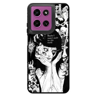 Junji Ito Manga Tomie Quotes Motorola Moto G 2026 Case