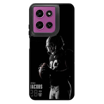 Las Vegas Raiders Josh Jacobs Motorola Moto G 2026 Case
