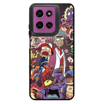 Rick and Mort Pokemon Style Motorola Moto G 2026 Case