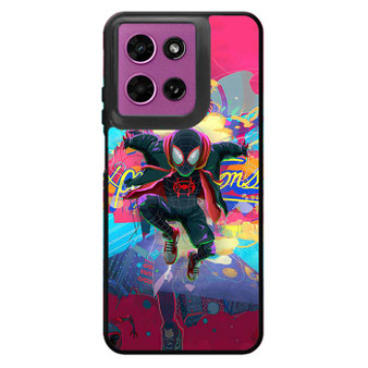 Spiderman Across the Spider Verse Miles Morales in Gravity Motorola Moto G 2026 Case